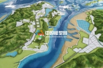 寧?？h強(qiáng)蛟鎮(zhèn)人文旅游規(guī)劃沙盤模型