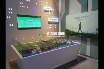 風(fēng)能供電，太陽能供電供熱沙盤模型