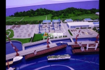 海運(yùn)重工沙盤模型，海工裝備修造模型